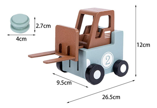 Forklift Transport Game Para 2 Jugadores, Coche De Construcc