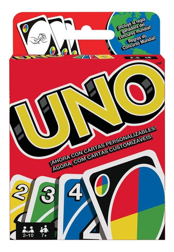 Juego De Cartas Uno Original - Juego Familiar