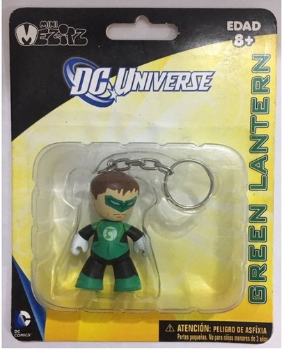 Mini Mez - Itz Green Lantern Llavero Dc Universe 