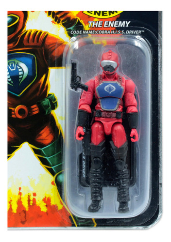 Gi Joe 25th Anniversary The Enemy Cobra Hiss Driver
