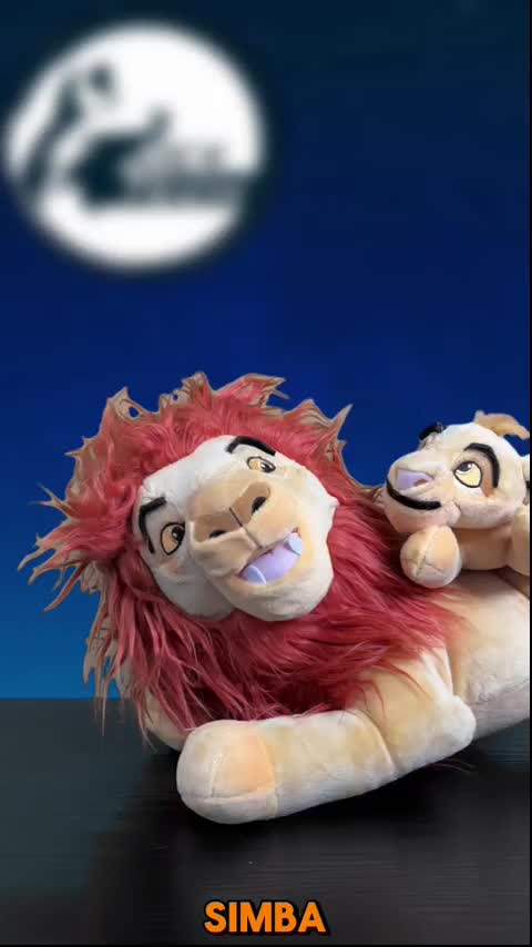 Peluches Originales Disney Mufasa Y Simba Rey León 45 Cm Meses