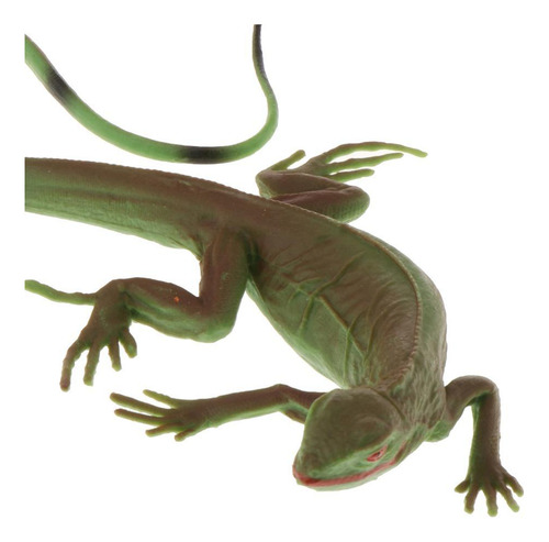 2 Figuras De Ação Animais Decoração De Lagarto