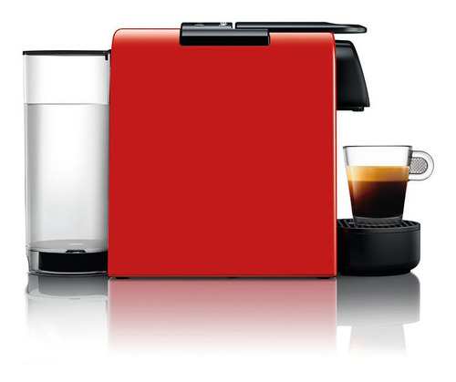 Cafetera Nespresso Essenza Mini Red + Aeroccino 3