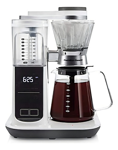 Hamilton Beach 46700 Cafetera Automática Programable de Goteo Bascula Medidora Integrada Extracción Controlada 127V