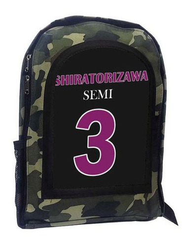 Mochila Camuflada Haikyuu A47