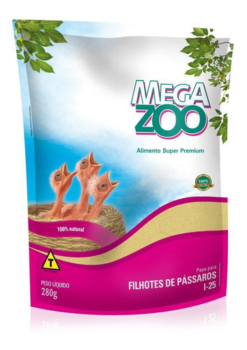 Megazoo Papa Filhotes De Pássaros I25 - 280g