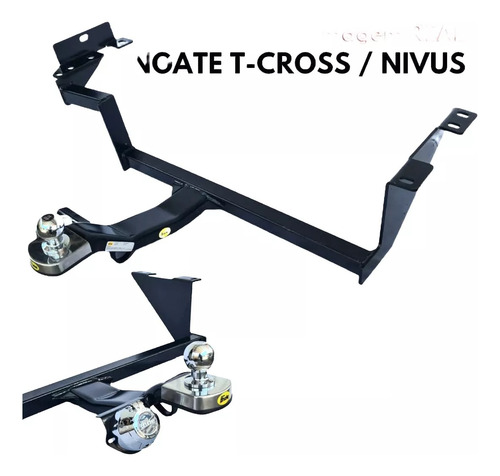 Engate Reforçado P/ 700kg Vw T-cross 2022 2023 2024 2025 Top