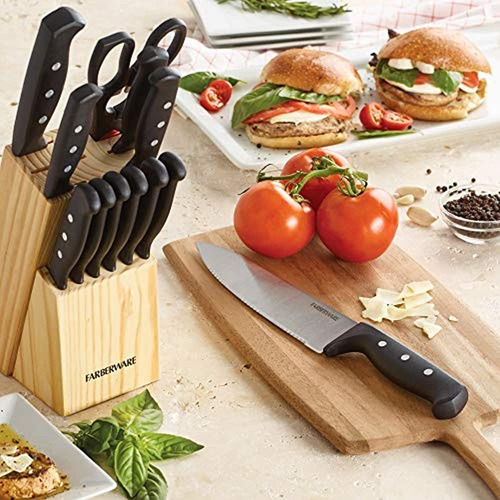 Farberware - Juego De Herramientas De Cocina Y Bloque De Cuc