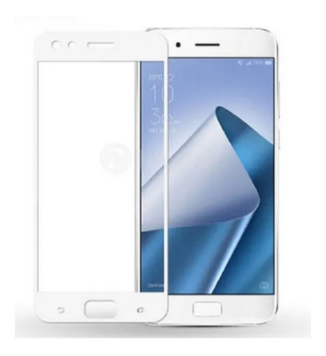 Protector 3d Compatible Con  Zenfone 4 Max Zc554kl Blanco