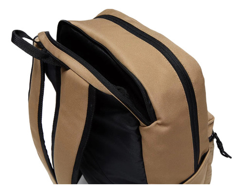 Mochila Volcom Porta Lap Color Caqui Diseño De La Tela Liso