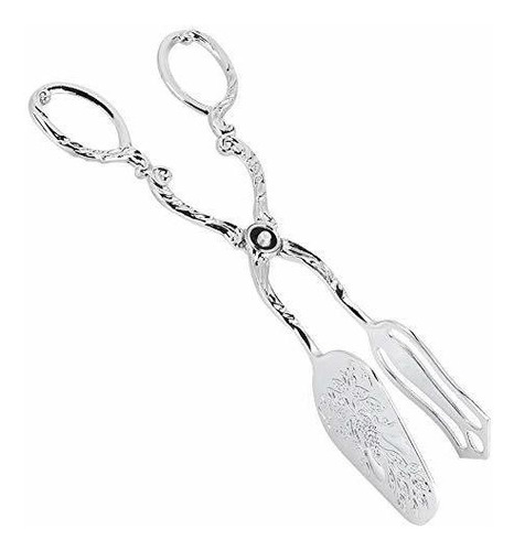 9-inch Metal Salad Tongs, Catering Serving Tongs Buffet Tong