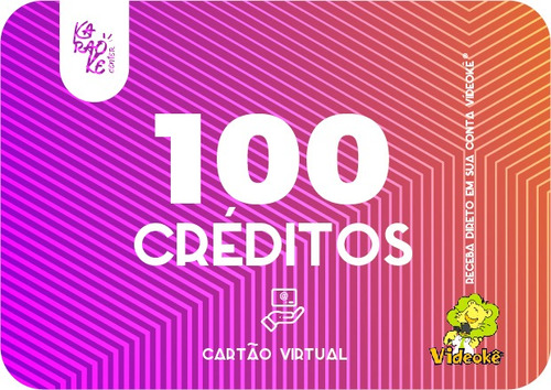 100 Créditos Ivideoke Para Comprar Músicas