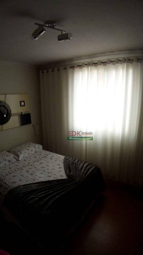 Apartamento Com 2 Dormitórios À Venda, 50 M² Por R$ 215.000 - Alves Dias - São Bernardo Do Campo/sp - Ap8690