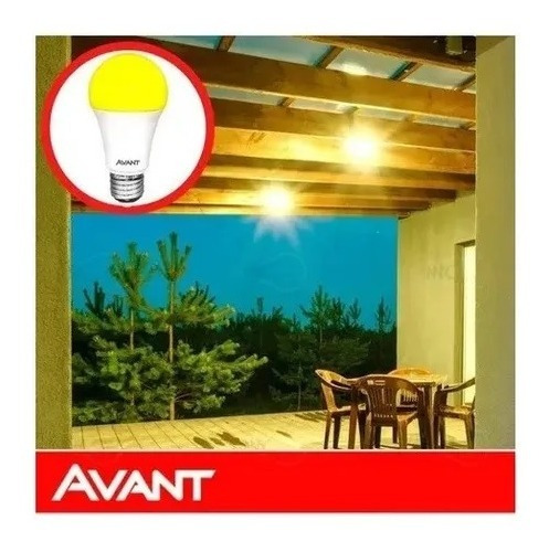 Lâmpada Led Anti Insetos 12w E27 Avant Bivolt Cor da luz Amarela 110V/220V