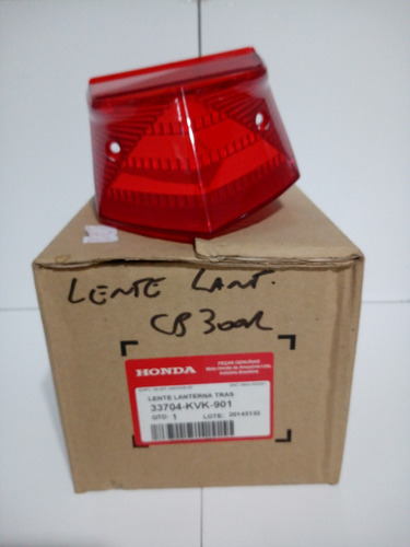 Imagem 4 de 4 de Lente Lanterna Cb 300 Original