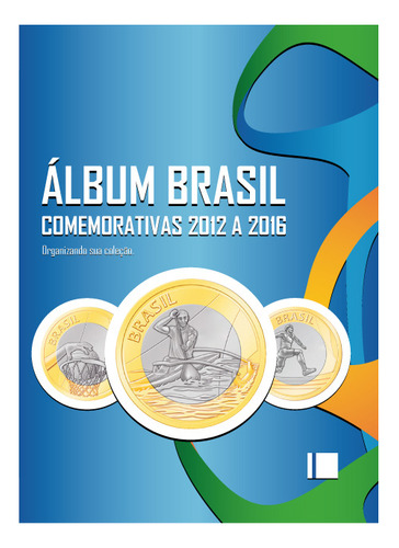 2 Álbuns Porta Moedas Colecionador Rio 2016 Olímpiadas