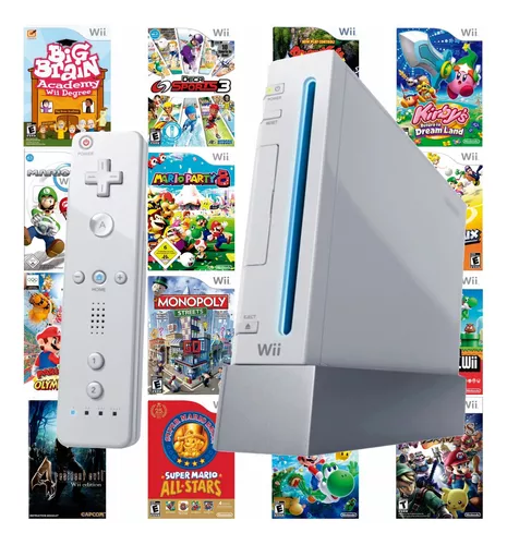 Nintendo Wii 500gb + Juegos Con Accesorios En Buen Estado