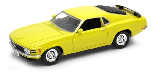 Welly 1:34 1970 Ford Mustang Boss 302 Amarillo 49767cw
