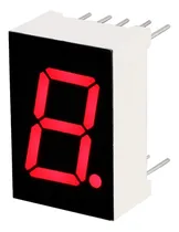 Comprar 20 Pzs Display 7 Segmentos 1 Dígito Rojo 0.56 Anodo \u002F Catodo