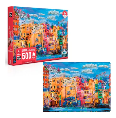 Puzzle Quebra Cabeça 500 Peças Arte Sacra Toyster Original