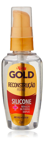 Oleo Silicone Reconstrução Potente Niely Gold 42ml Full