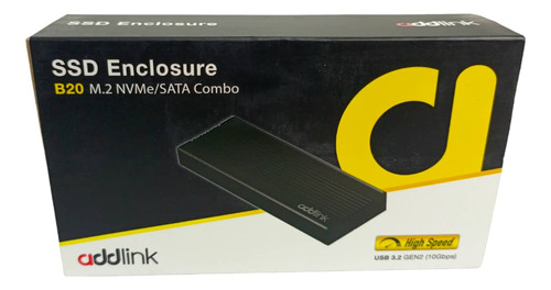 Case Caja Externa Addlink P20 Usb 3.2 - Tipo C M.2 Pcie Nvme