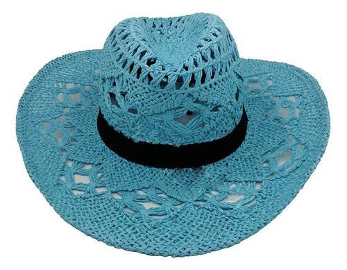 Sombrero De Vaquero De Paja Para Mujer Y Hombre Con Ala Mold