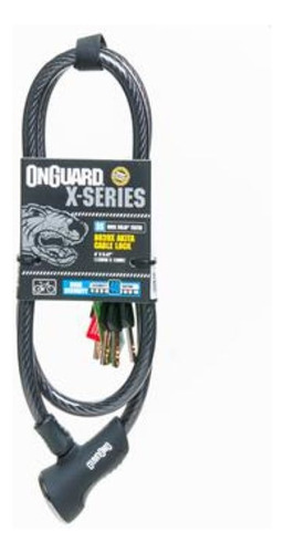 Cadeado Trava Bike Onguard X-series Akita Cable Lock 8039x