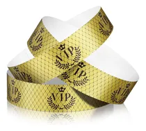 Comprar 500 Pulseras De Papel Vip Impermeables Para Eventos