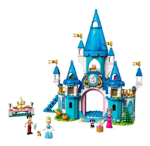 Kit Lego Disney Castillo De Cenicienta Y El Pr ncipe 43206