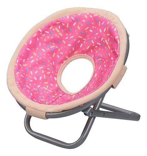 Mi Vida Como Una Silla De Platillo De Rosquilla Para Muñecas