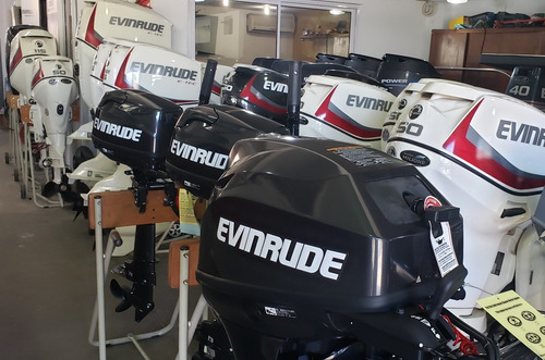 Motor Evinrude 15 Hp 4 Tiempos Japon Elec Nautica Milione 3