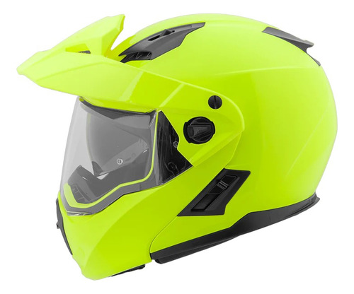 Casco Joe Rocket Rkt 500 Neon Brillo