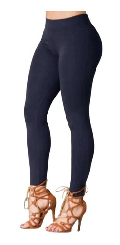 Oferta Pantalones Legins Pretina Alta Talla  ( L - Xl )