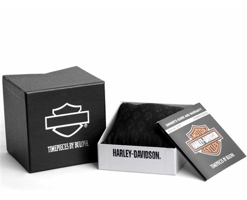 Imagen 4 de 8 de Reloj Harley Davidson American Flag Original Hombre