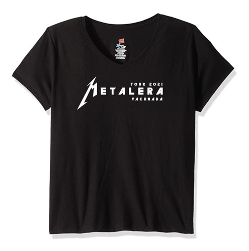 Playera: Metalera Vacunada