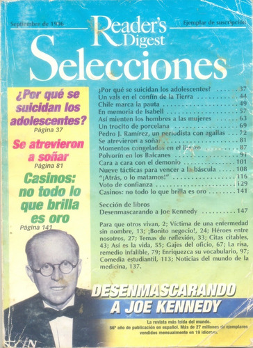 Revista Selecciones Del Reader's Digest Septiembre 1996