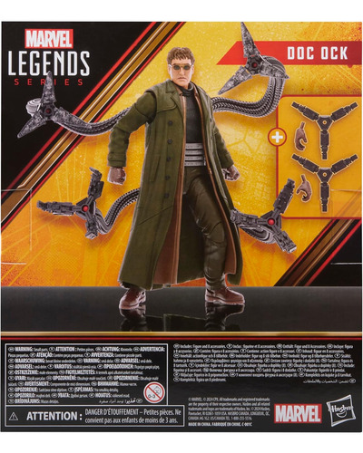 Marvel Legends Series Doc Ock, Spider-man: No Way Home Co...