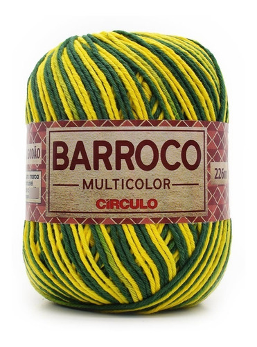 Barbante Barroco Multicolor 200g - 9636 Brasil