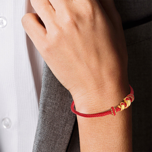 Pulsera De Hilo Rojo De 2 Piezas: Año De La Serpiente 2025 H