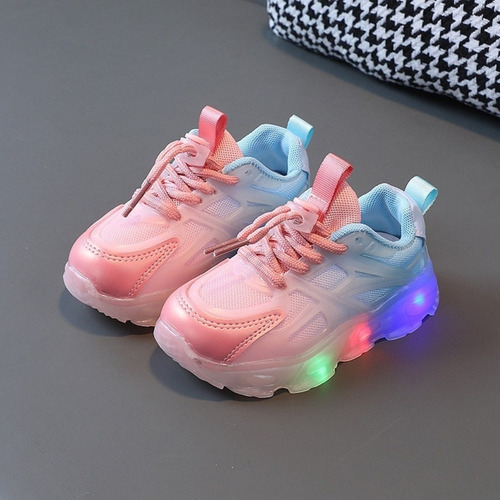 Zapatos Casuales Con Iluminación Luminosa Para Niños
