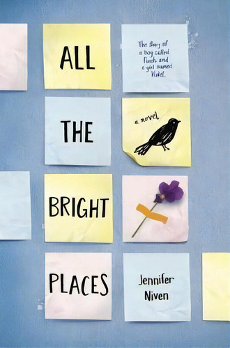 All The Bright Places, De Jennifer Niven. Editorial Random House Usa Inc, Tapa Dura En Inglés