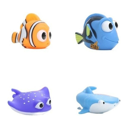 * Juguetes De Baño For Niños Nemo Dolly Muñeca De Goma Sua