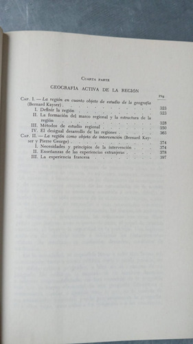 Geografia Activa Pierre George Editorial Ariel (Usado)