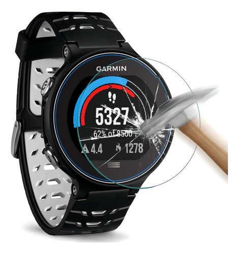Película Compatível Com Garmin 235 Vidro Temperado
