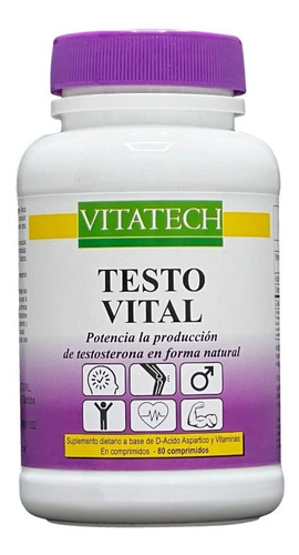 Testo Vital Vitatech Precursor De Testosterona