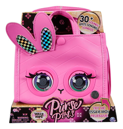 Spin Master Cartera Holly Hops Purse Pets Con Sonido