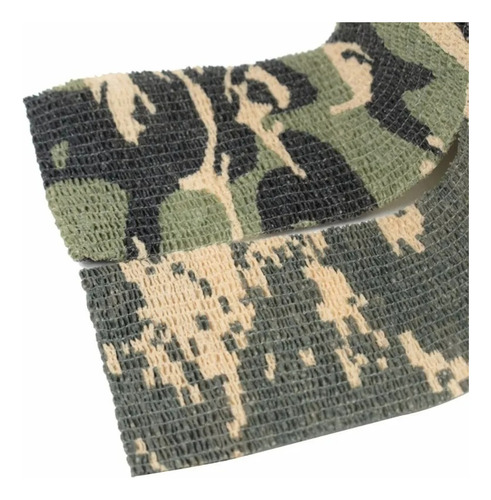 Pack 4 Cintas De Camuflaje Elástica Táctico Caza Aire Libre