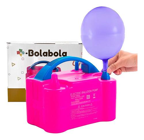 Decoplay Bomba Para Inflar Globos Electrica Doble Inflador