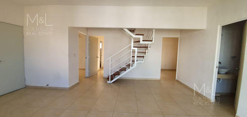 Departamento En Renta En Cancún, Jardines Del Sur 4, Penthouse De 3 Recámaras Con Roof Garden